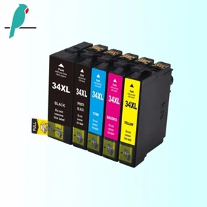 5 Stück Ersatz Tintenpatrone T3471 passend für Epson 34XL Pro WF-3720 3725 - Bild 1 von 5
