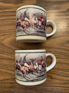 Vintage Ralph Layren Pair of Coffee Mugs. Made in Korea. Excellent Condition - Picture 1 of 2