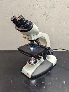 Leica CME Binocular Compound Microscope with Objectives E2 Plan 4x 10x 40x 100x - Picture 1 of 12