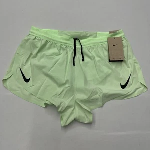 Nike AeroSwift Men's Dri-FIT ADV 2" Green Black Running Shorts Sz XL FN3349-376 - Picture 1 of 11