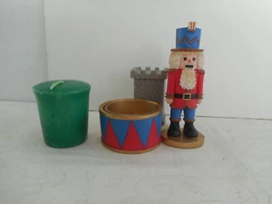 Nutcracker Tealight Holder Our America NEW - Picture 1 of 5