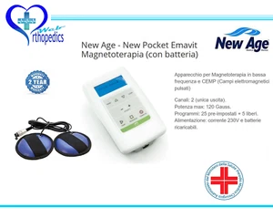NEW POCKET EMAVIT MAGNETOTERAPIA BASSA FREQUENZA CON BATTERIA RICARICABILE - Foto 1 di 4