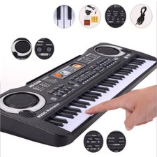 61 Keys Electronic Organ Children Electronic Keyboard Piano with Microphone Mic