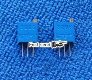 10pcs New 25K Ohm 3296W Trimpot Trimmer Potentiometer 3296W-253 - Picture 1 of 1