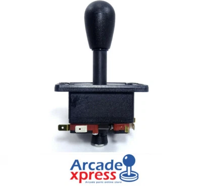 Joystick Arcade Compacto Industrias Lorenzo Happ IL Bat Top Original Negro