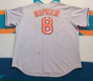 Vintage Cal Ripken Jr Autographed Stitched Jersey Baltimore Orioles USA Made XL  - Picture 1 of 10