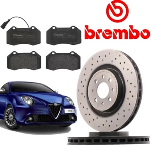Kit Dischi e Pastiglie Anteriori Brembo Alfa Romeo Mito (955) 1.4 Tjet Turbo - Imagen 1 de 8