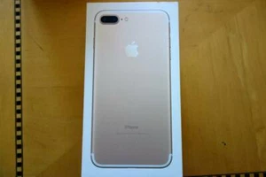 Scatola vuota al dettaglio iPhone 7 Plus oro 128 GB, EX condizioni OEM/Originale Apple - Foto 1 di 7
