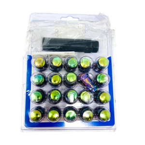 White Knight 783827 - 12x1.5 Neo Chrome Right Hand Thread Wheel Nut - Pack of 20 - Picture 1 of 6