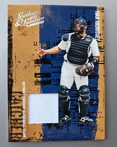 Ivan "Pudge" Rodriguez 2005 Donruss Leather & Lumber Jersey Card #'d 134/150 - Picture 1 of 5