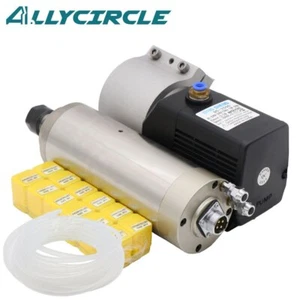 2.2KW Water Cooled Spindle AC220V+ER20 Collets+75W Water Pump+5M Water Pipe - Picture 1 of 16