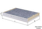 Pollen / Cabin Filter Fits Bmw Alpina B10 E39 4.6 96 To 02 Mahle 0008138 2182533