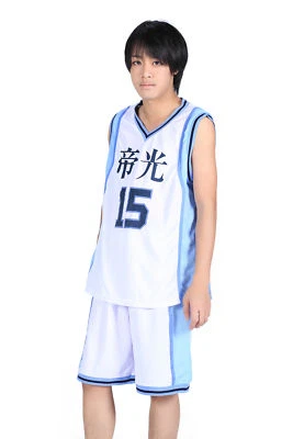 Disfraz de Halloween Tetsuya Kuroko Cosplay No. Jersey 15 talla V3 niño - US3XL Foto 1 de 3