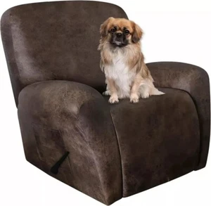 Leder Relaxsesselbezüge Robust 4 Stück Lazy Boy Liegebezug für Haustier - Bild 1 von 6