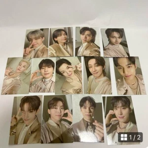 SEVENTEEN RIGHT HERE WORLD TOUR RIGHT HERE  Merch MD Zip-Up Hoodie Photocard SET - Picture 1 of 3