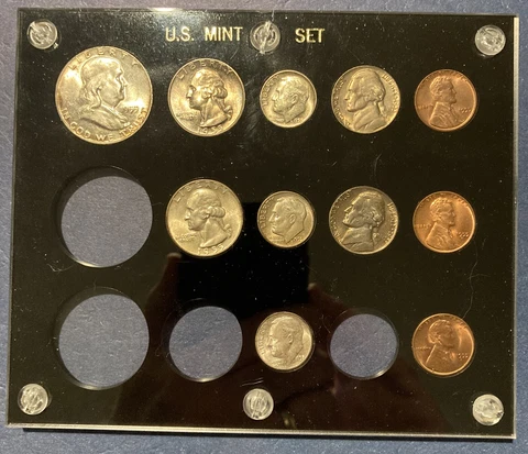 1955 PDS Mint Set BU+++ Gorgeous Set! Look! Cover