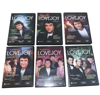 BBC Lovejoy DVD TV Series The Complete Season 1 2 3 4 5 6 1-6 Acorn Set Lot! - Image 1 of 4