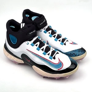 Size 14 - Nike Men Alpha Huarache Elite 4 High Paul Goldschmidt FZ7344-101 - Picture 1 of 6
