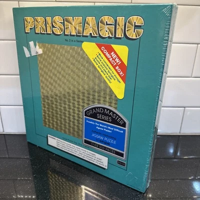 Springbok Prismagic Jigsaw Puzzle Hallmark Grand Master Series Holographic Gold - Image 1 of 4