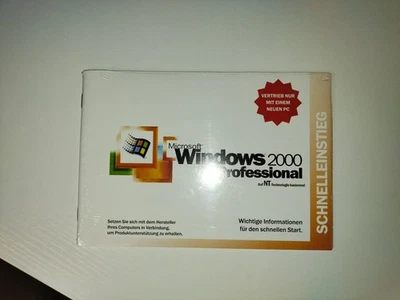 Microsoft Windows 2000 Professional NT + produkt Key - Bild 1 von 2
