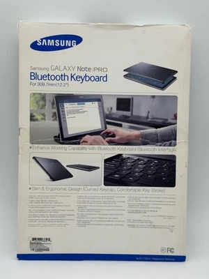 Samsung Note PRO 12.2 & TabPRO 12.2 Galaxy Keyboard BLACK EECP905UBEGUJ - NEW - Image 1 of 4