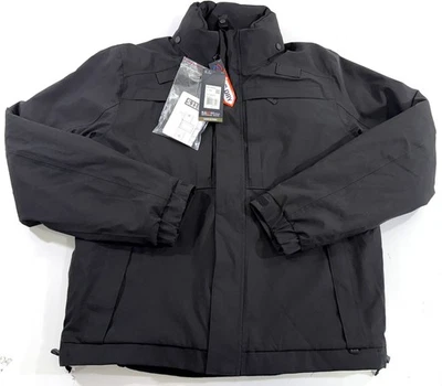 NWT LARGE 5.11 TACTICAL WATERPROOF JACKET SHELL ONLY BLACK 48360 LARGE REG - Image 1 of 3