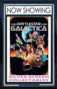 Battlestar Galactica Classic 80's Sci-Fi TV ShowCanvas Poster 40 x 60cm Fre Post - Bild 1 von 7