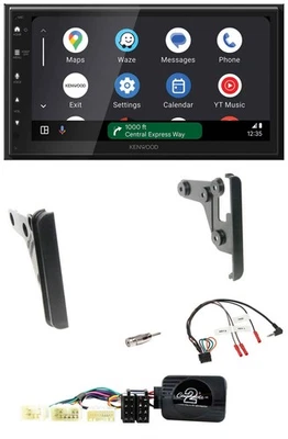 Kenwood DAB Bluetooth USB Lenkrad 2DIN Autoradio für Toyota FJ ab 2007 - Bild 1 von 4