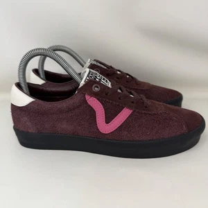 Vans Sport niedrige Wildleder-Sportschuhe burgunderrot Damengröße 7 " - Bild 1 von 7