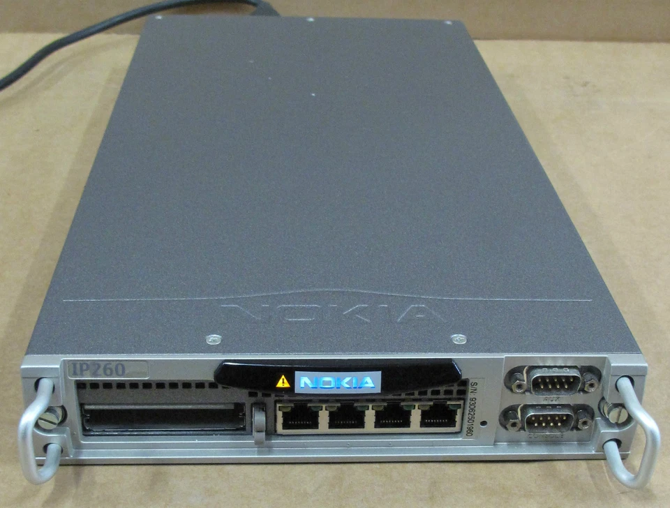 Nokia IP260 Modelo Regulatorio EM5400 Firewall y Seguridad VPN, P/N N806516001 Foto 1 de 1