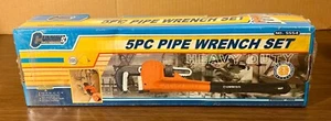 Cummins 5 Piece Heavy Duty Adjustable Pipe Wrench Set No. 5554 - New in box - Picture 1 of 4