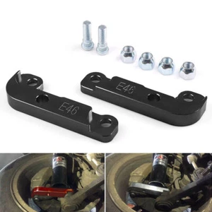 Adapter Increasing Turn Angles About 25% Drift Lock Kit For BMW E46 non-M3 Black - Afbeelding 1 van 6