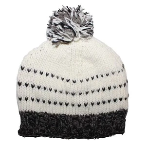 Berretto di lana con pompon cappello caldo fatto a maglia cappello con pon p - Bild 1 von 6