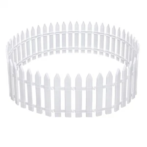 30 Pcs Plastic Fence Tree Holiday Fencing Party Decorations Baby - Picture 1 of 11