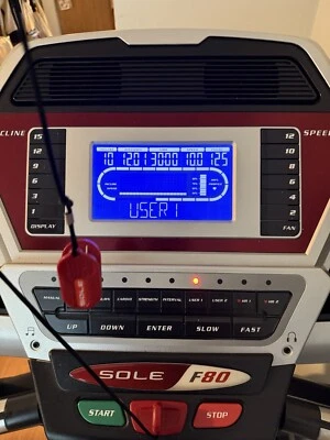 Sole F80 Treadmill Foldable Incline Treadmill  — 第 1/4 张图片