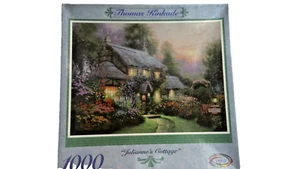 Thomas Kinkade Julianne’s Cottage 1000 Piece Puzzle New Sealed 1996 - Picture 1 of 4