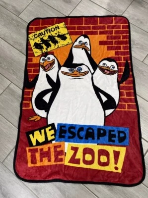Manta polar Lovey/A6 Penguins of Madagascar para niños pequeños Foto 1 de 4