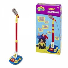 The Wiggles- Musical Stage Microphone + Phone Input Kids Interactive Musical Toy