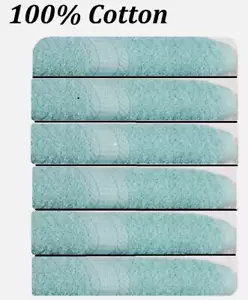 Set of 6 Extra Large Cotton Bath Towels For Bathroom Absorbent Shower Towel Bulk - Picture 1 of 2