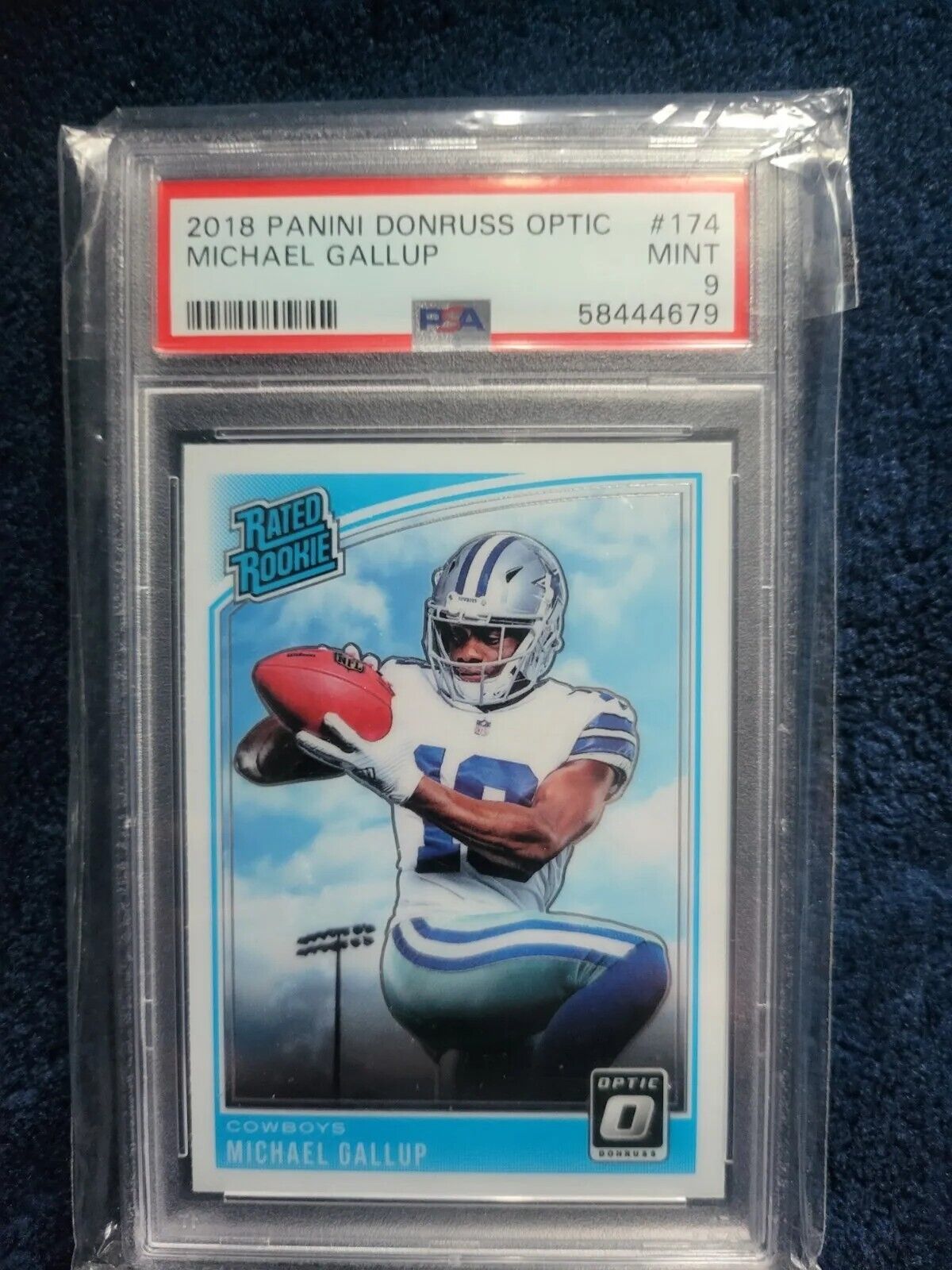 2018 Donruss Optic - Rated Rookie #174 Michael Gallup (RC)