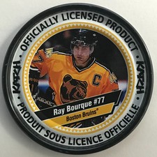 RAYMOND BOURQUE 1998-99 IRWIN KATCH MEDALLION SILVER 98-99 NO 7     73270