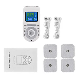 New 12 MODES Tens Machine Digital Therapy Full Massager Pain Relief Acupuncture - Picture 1 of 8