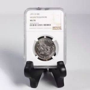 1991 D Mt Rushmore Half NGC MS70 *Rev Tye's* #9018154 - Picture 1 of 4