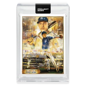 Topps Project 2020 #82 - DEREK JETER - Yankees - Andrew Thiele - Afbeelding 1 van 2