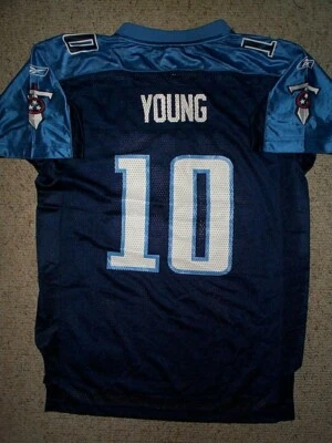 Camiseta deportiva REEBOK Tennessee Titans VINCE YOUNG NFL JÓVENES NIÑOS NIÑOS (xl) Foto 1 de 3