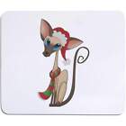 'Christmas Siamese Cat' Mouse Mat / Desk Pad (MO00011840)