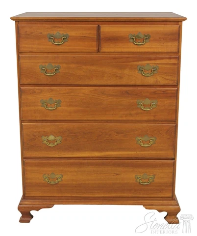 F57904EC: HARDEN Solid Cherry 2 Over 4 Drawer Tall Chest Cover