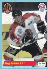 2000-01 UK British Elite Superleague #H12 Greg Hadden