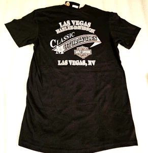 Harley Davidson of Las Vegas Nevada T-Shirt Medium Neu mit Etikett - Bild 1 von 8