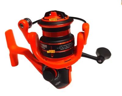 MULINELLO SAYSEI 1000 3+1 BB ORANGE SPINNING AREA TROUT GLOBE FISHING  - Immagine 1 di 4